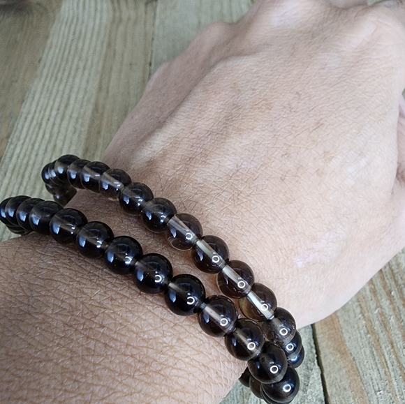 Smoky Quartz Crystal Bracelet - Picture 1 of 1